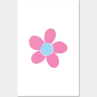 Pink Flower Posters and Art